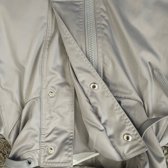 Stella McCartney for Adidas parka. Silver/Gray. 32/S - Picture 8 of 13